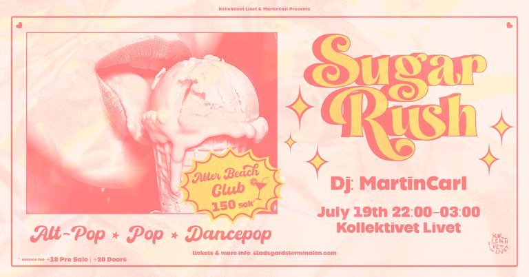 SUGAR RUSH CLUB | KOLLEKTIVET LIVET