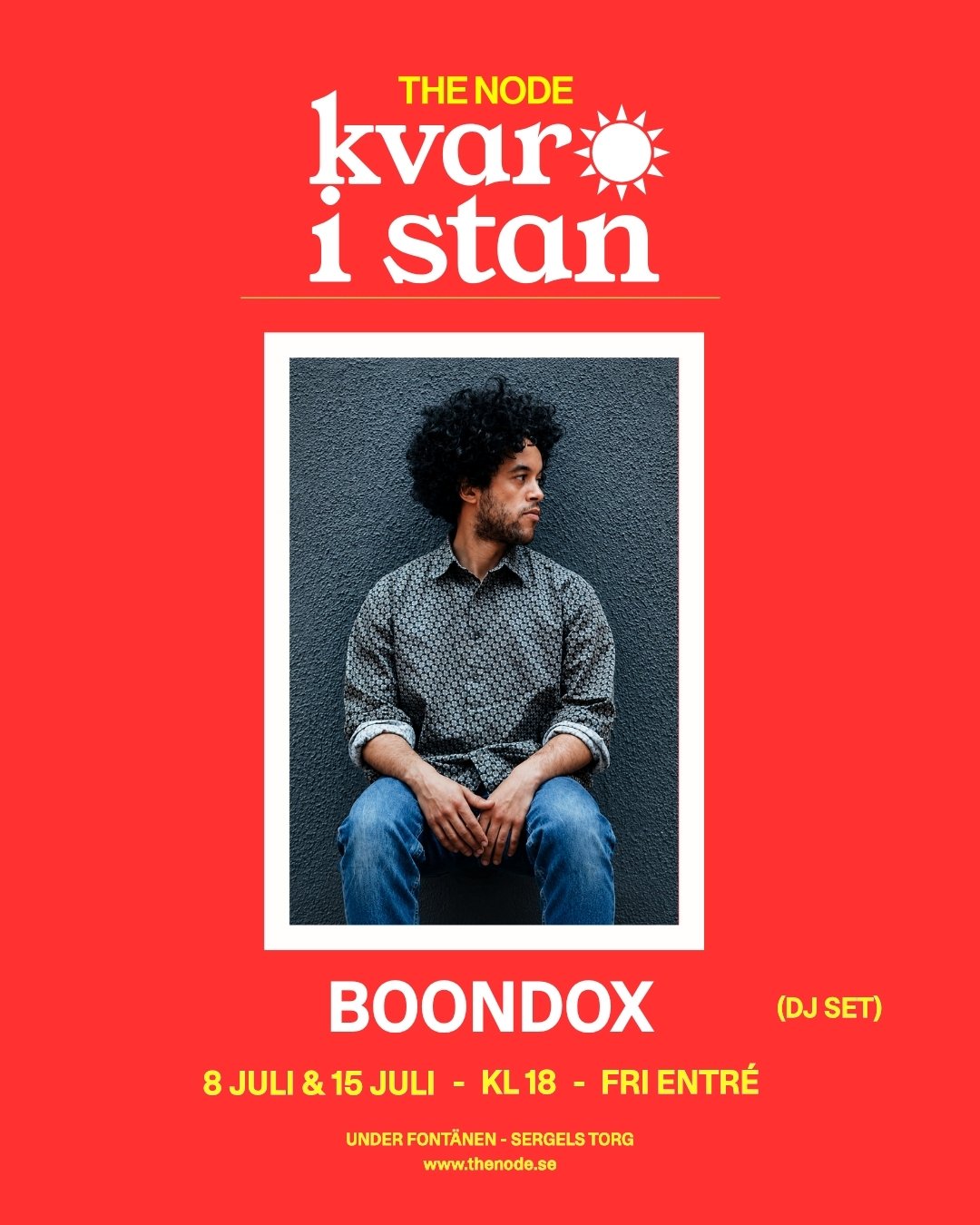 Bild till evenamnget DJ Boondox på The Node