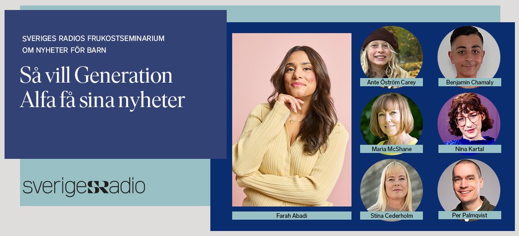 Swedish Radio's breakfast seminar: news for kids