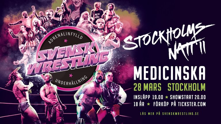 Swedish Wrestling – Stockholm Night II