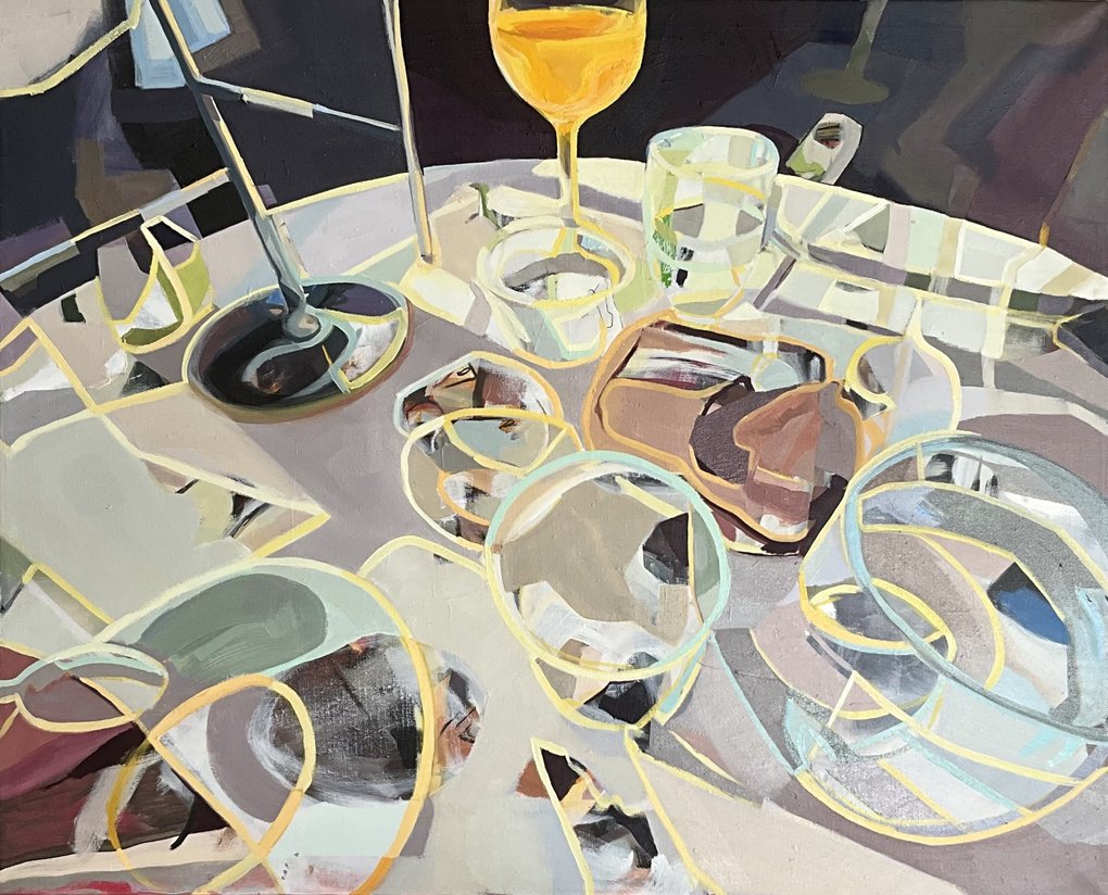 Table as Witness - solo exhibition by Ylva Blondel