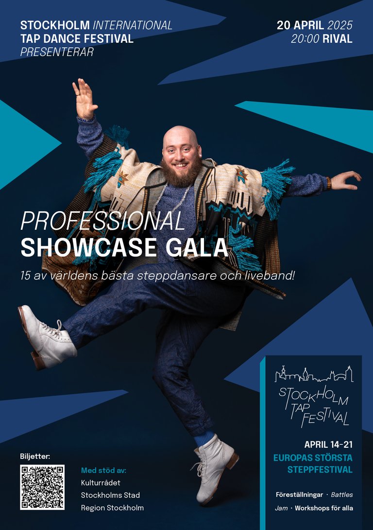Tap Showcase Gala - 15 of the worlds best tap dancers + 5-piece band
