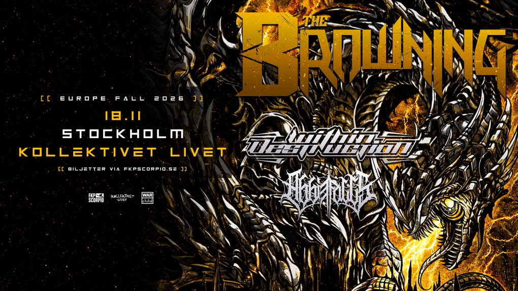 The Browning + Support: Within Destruction + Abbie Falls