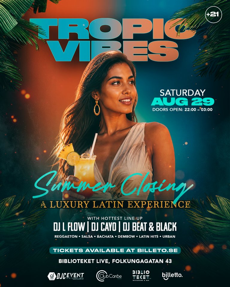 Tropic Vibes Summer Closing