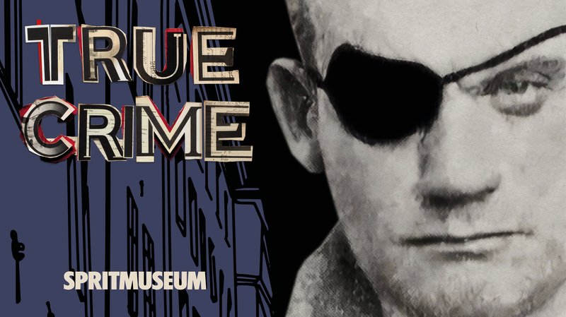 En person med ögonlapp.