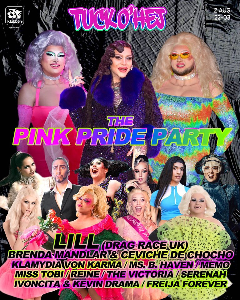 Tuck O'Hej - THE PINK PRIDE PARTY!