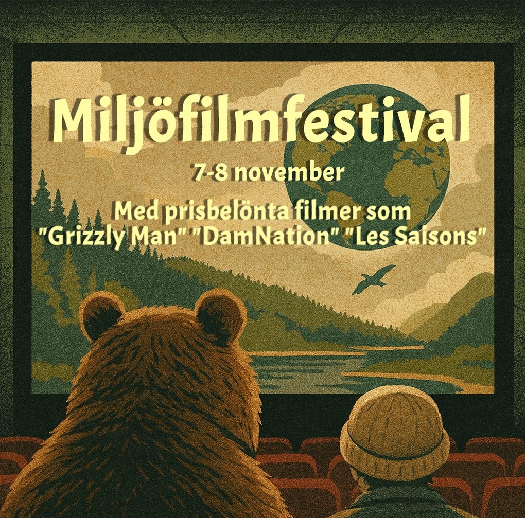 Tyresö Environmental Film Festival, November 7–8 at Scen Forellen