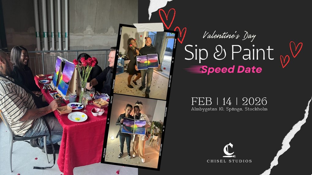 Valentines day: Sip & Paint Speed Date