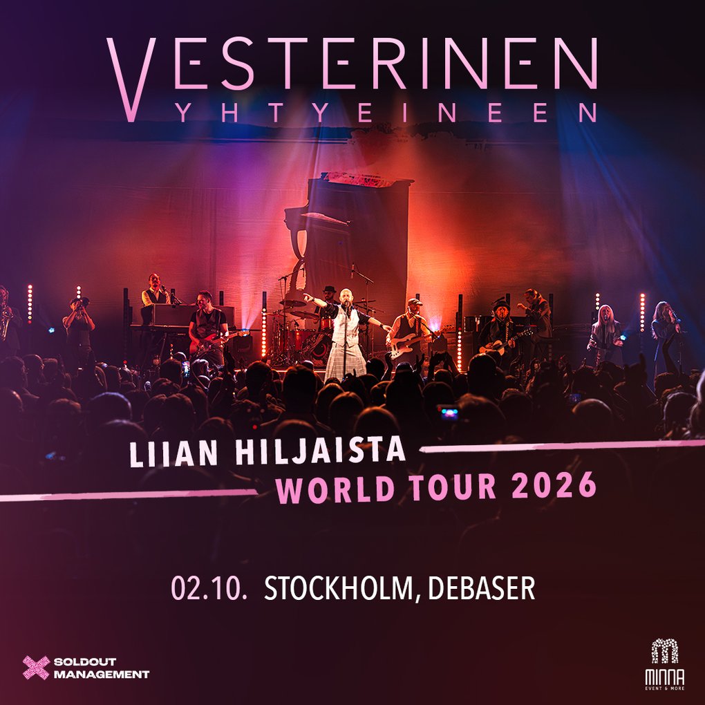 Vesterinen Yhtyeineen konsert!