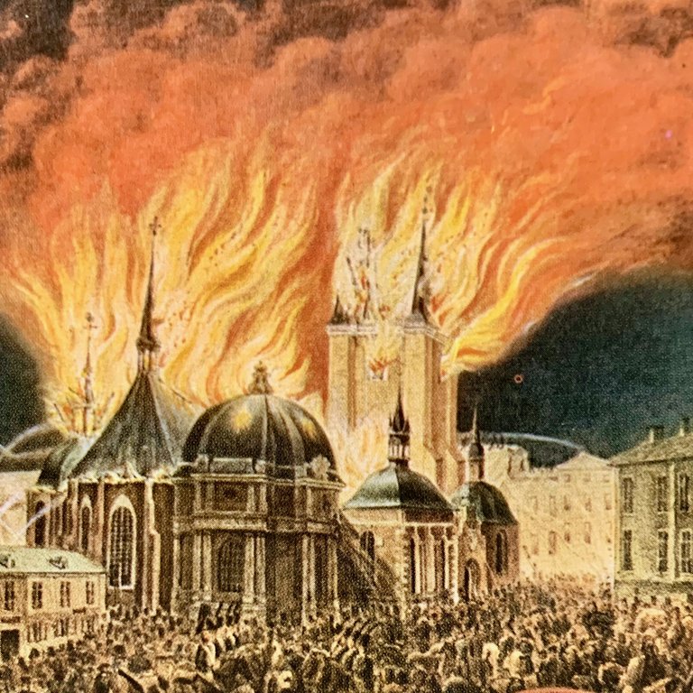 Walking tour-historical fires in Stockholm